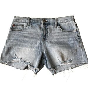 Hudson Gracie Cut Off Denim Shorts Raw Hem size 29